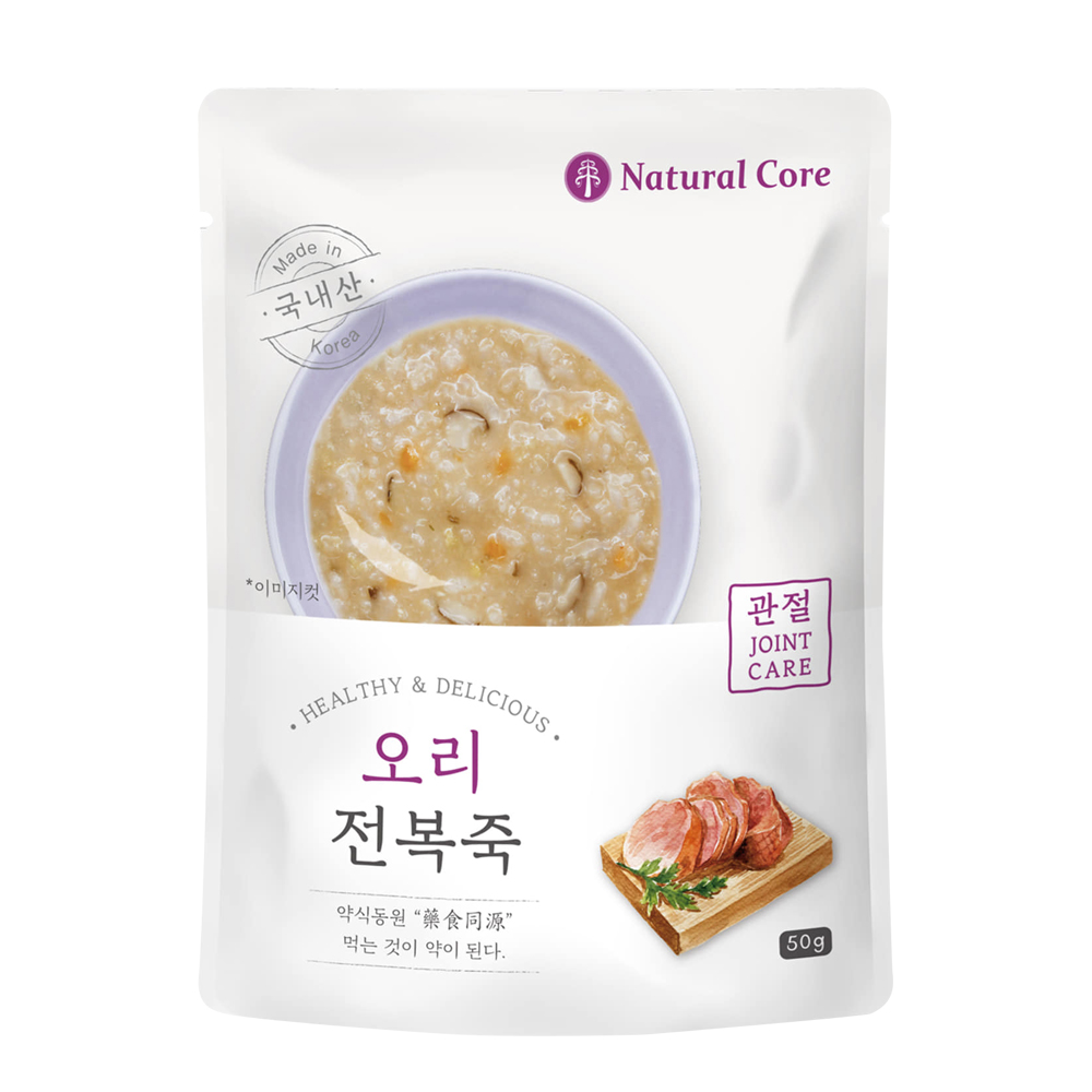  네츄럴코어 관절강화 오리 전복죽 50g